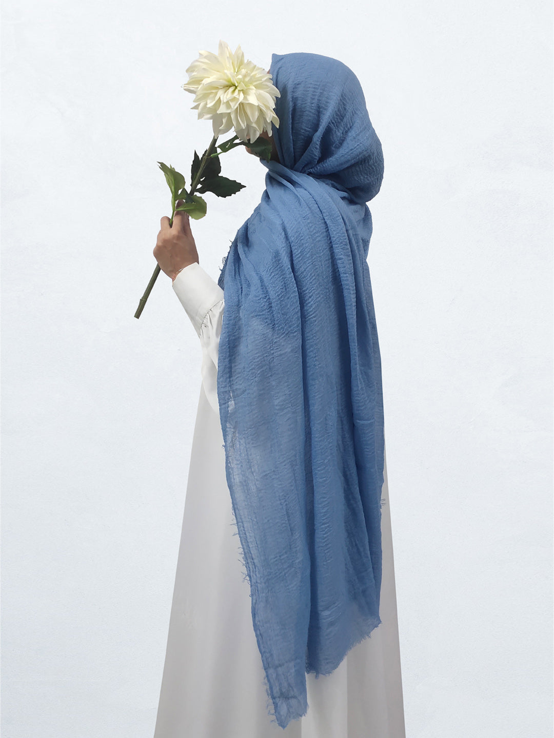 Soft Cotton Crinkle Hijab