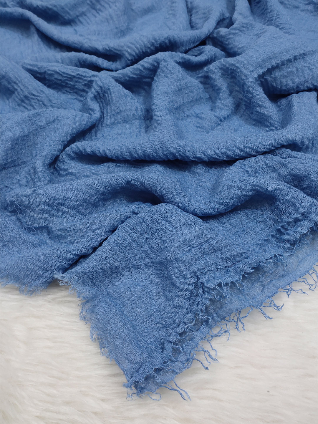 Soft Cotton Crinkle Hijab