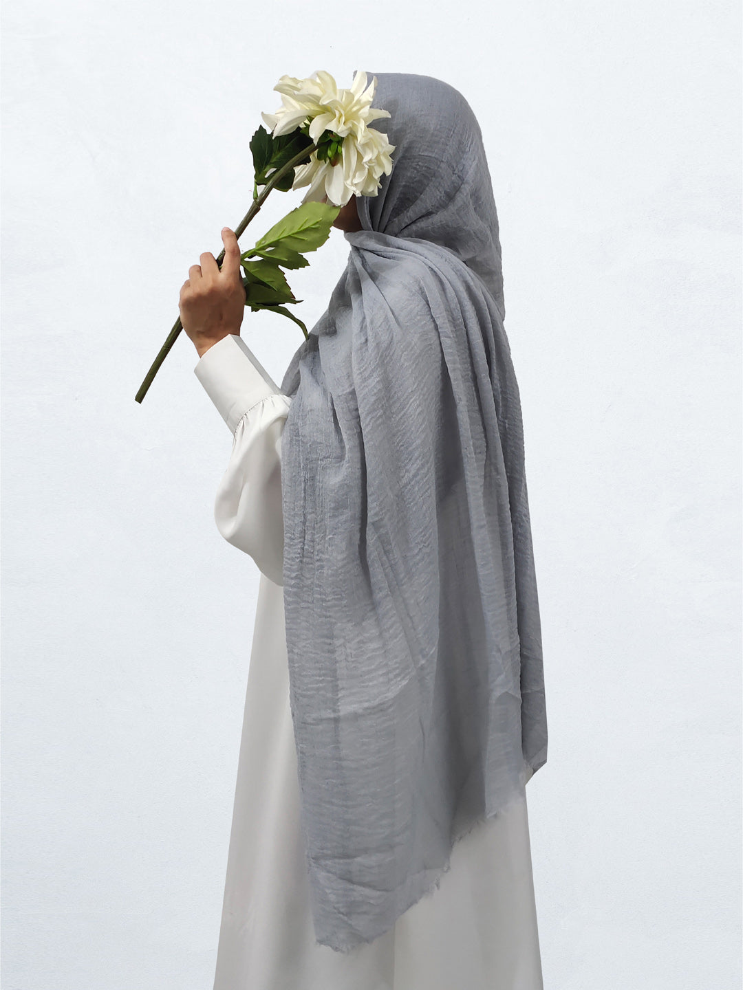Soft Cotton Crinkle Hijab