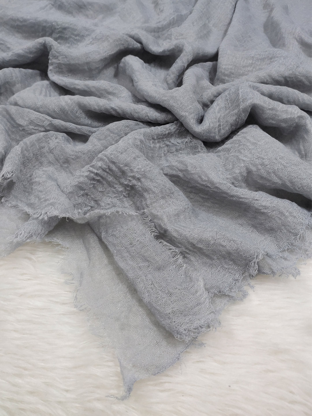 Soft Cotton Crinkle Hijab