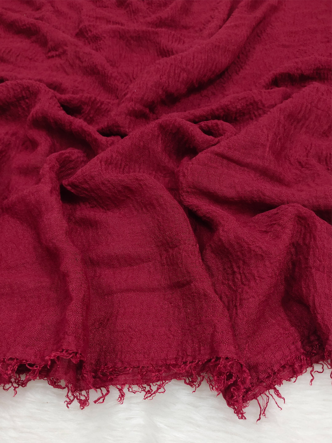 Soft Cotton Crinkle Hijab