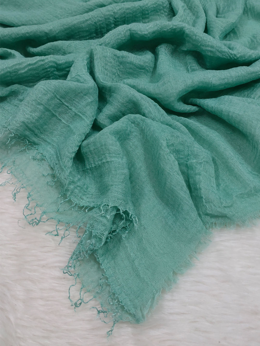 Soft Cotton Crinkle Hijab