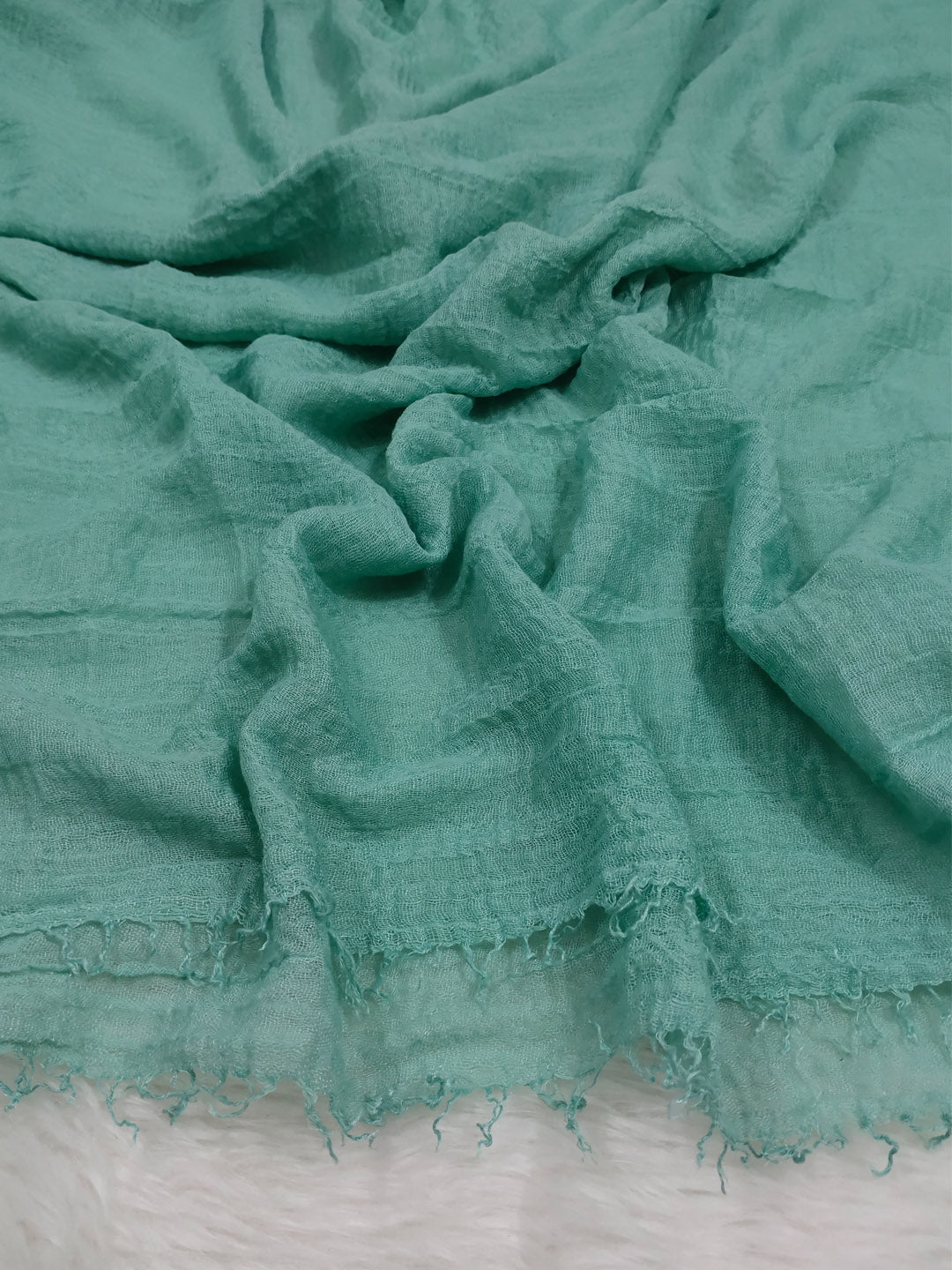 Soft Cotton Crinkle Hijab