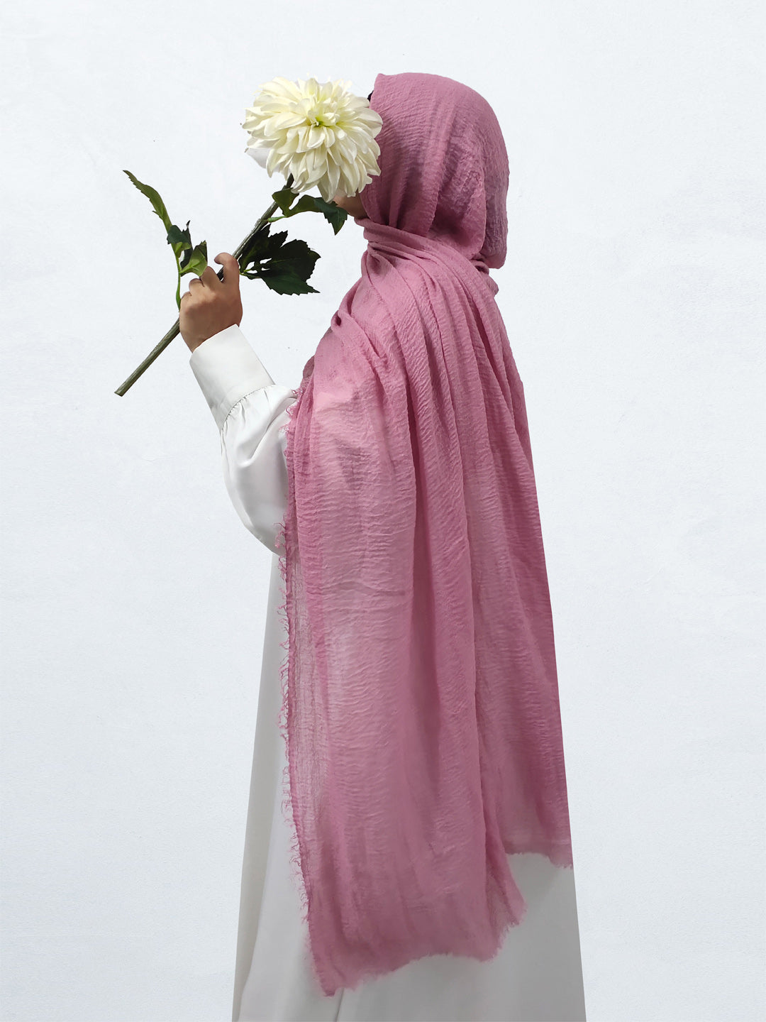 Soft Cotton Crinkle Hijab