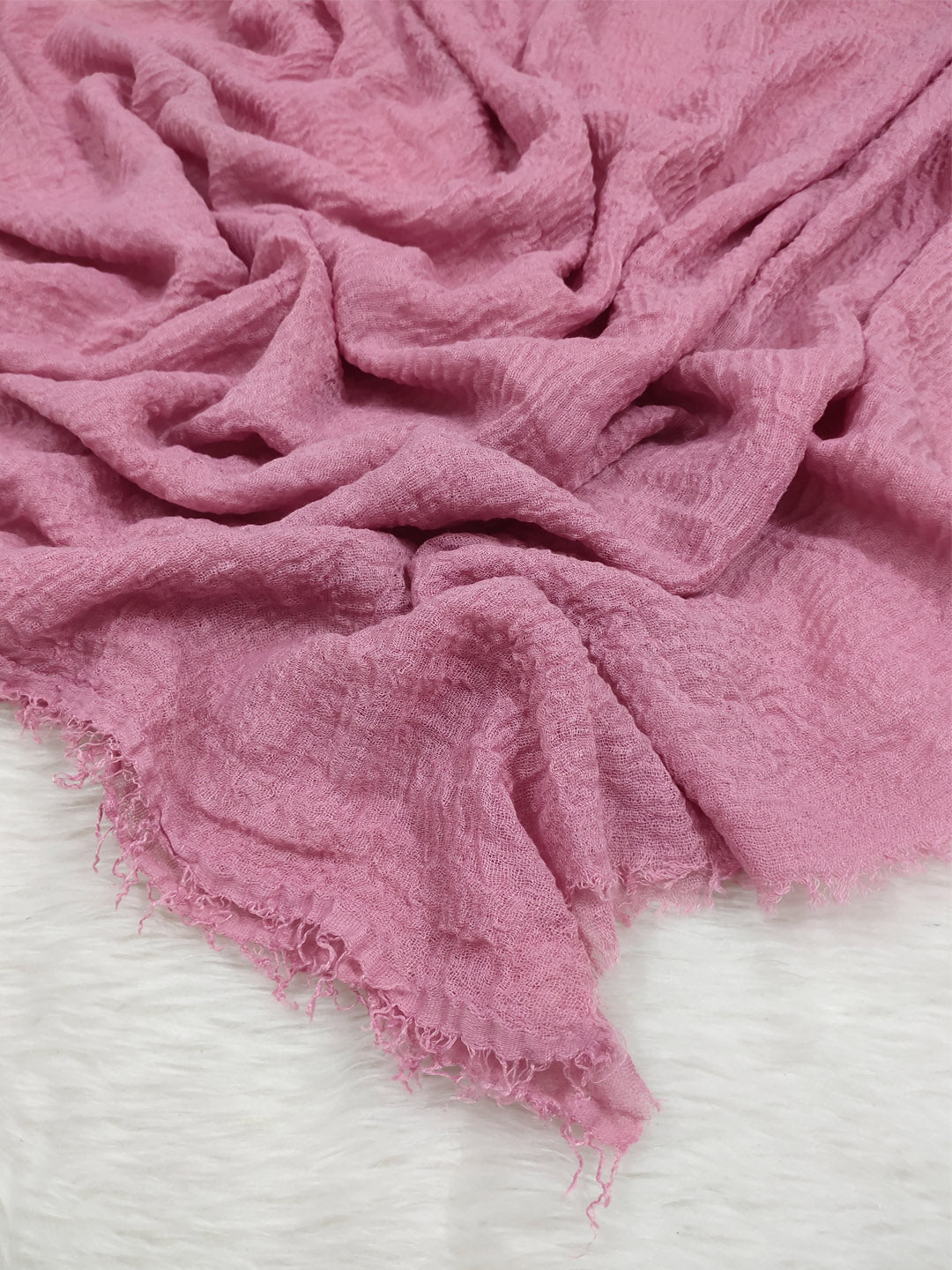 Soft Cotton Crinkle Hijab