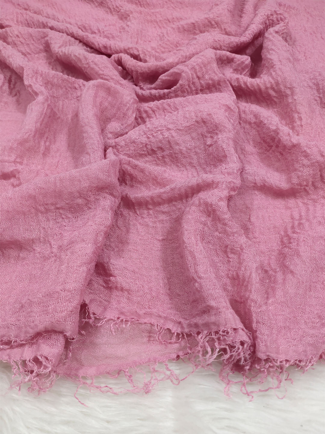 Soft Cotton Crinkle Hijab
