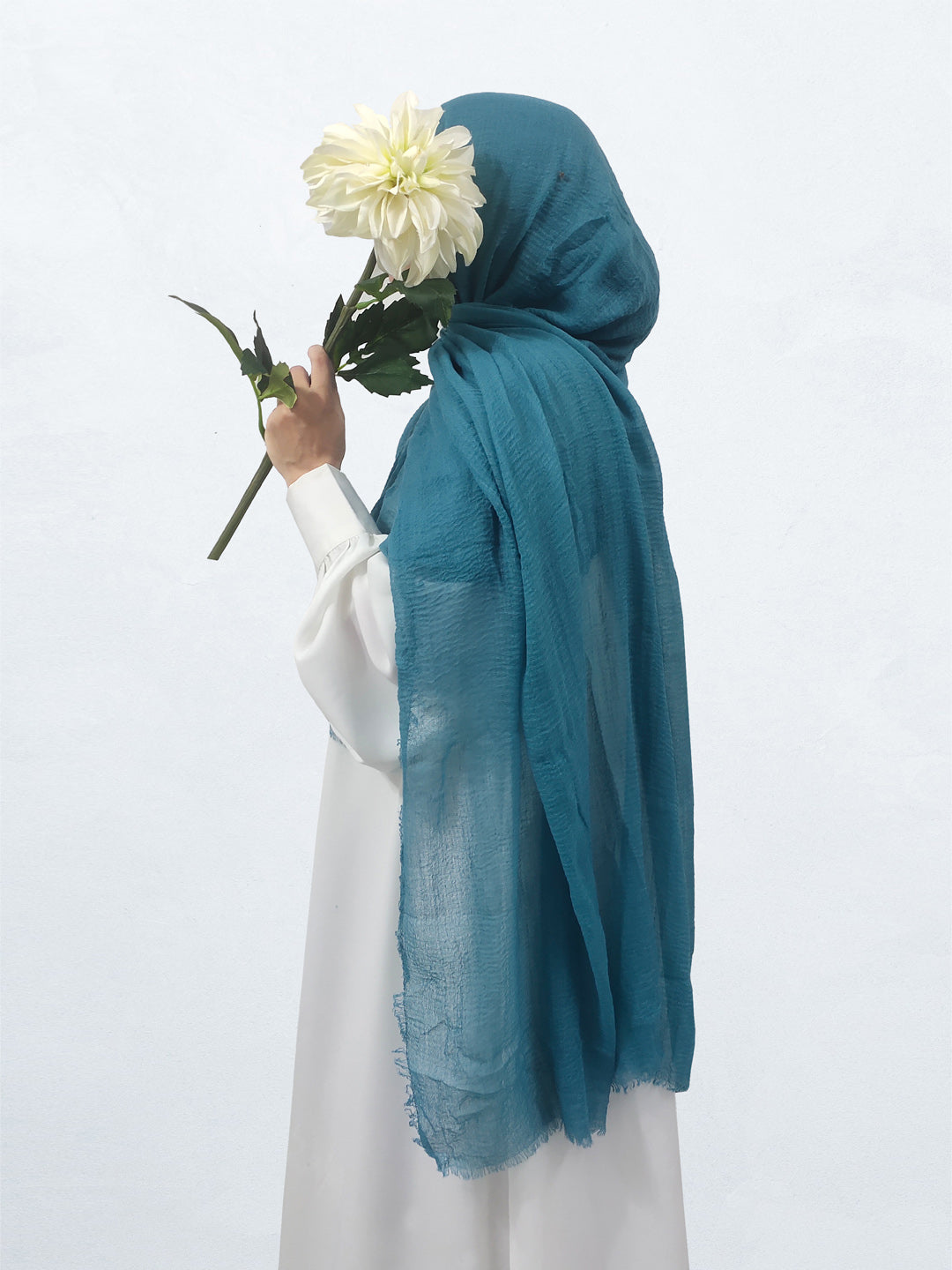 Soft Cotton Crinkle Hijab