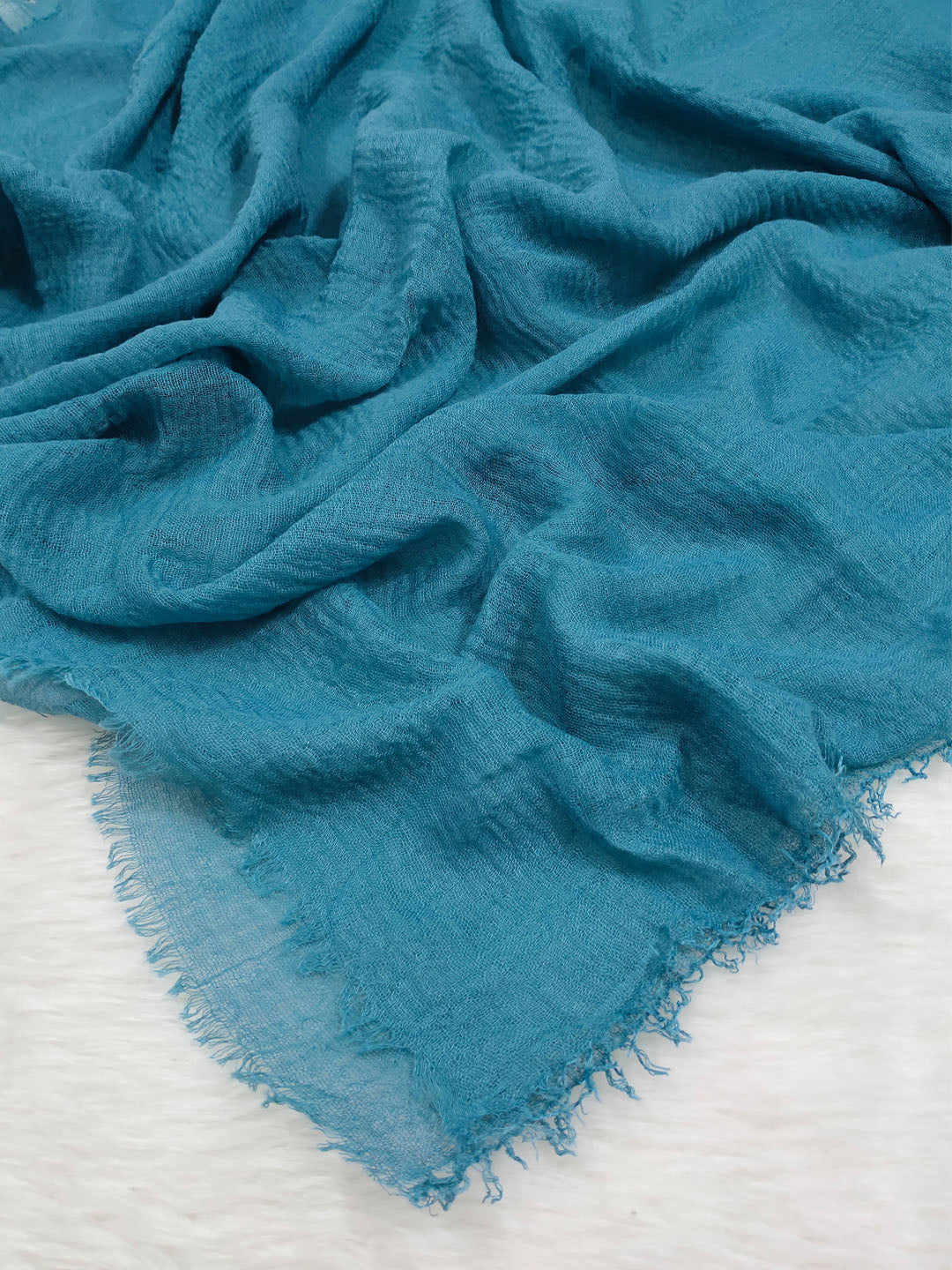 Soft Cotton Crinkle Hijab