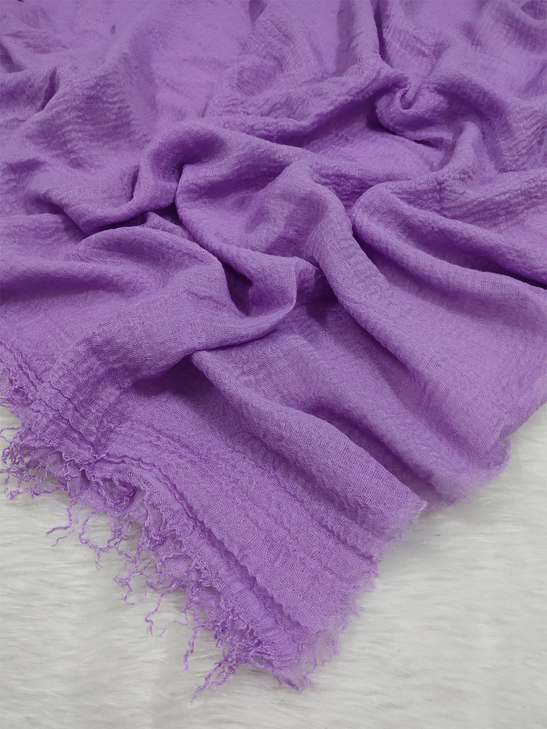 Soft Cotton Crinkle Hijab
