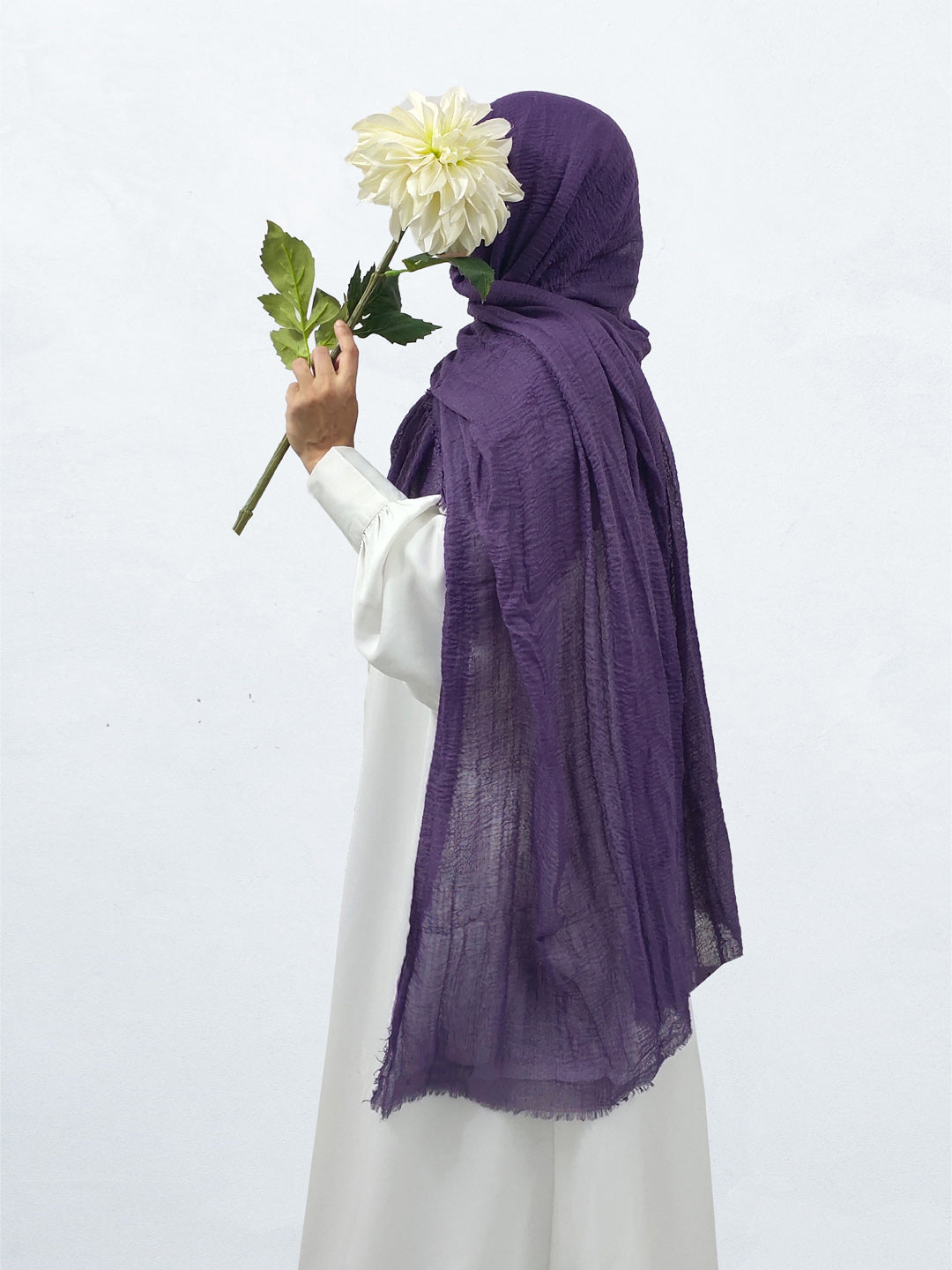 Soft Cotton Crinkle Hijab