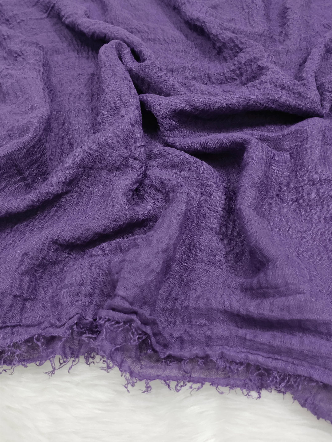 Soft Cotton Crinkle Hijab