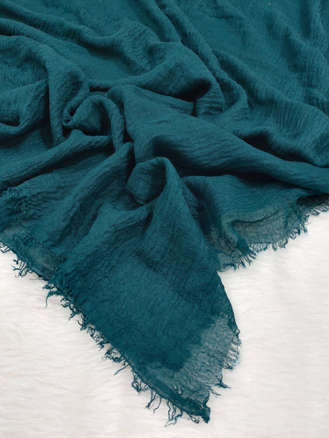 Soft Cotton Crinkle Hijab