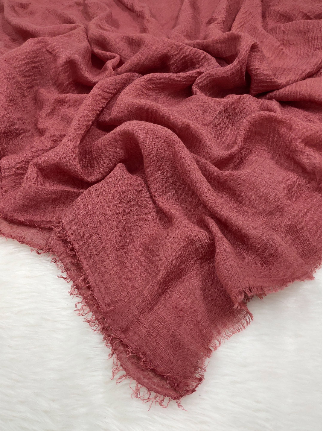 Soft Cotton Crinkle Hijab