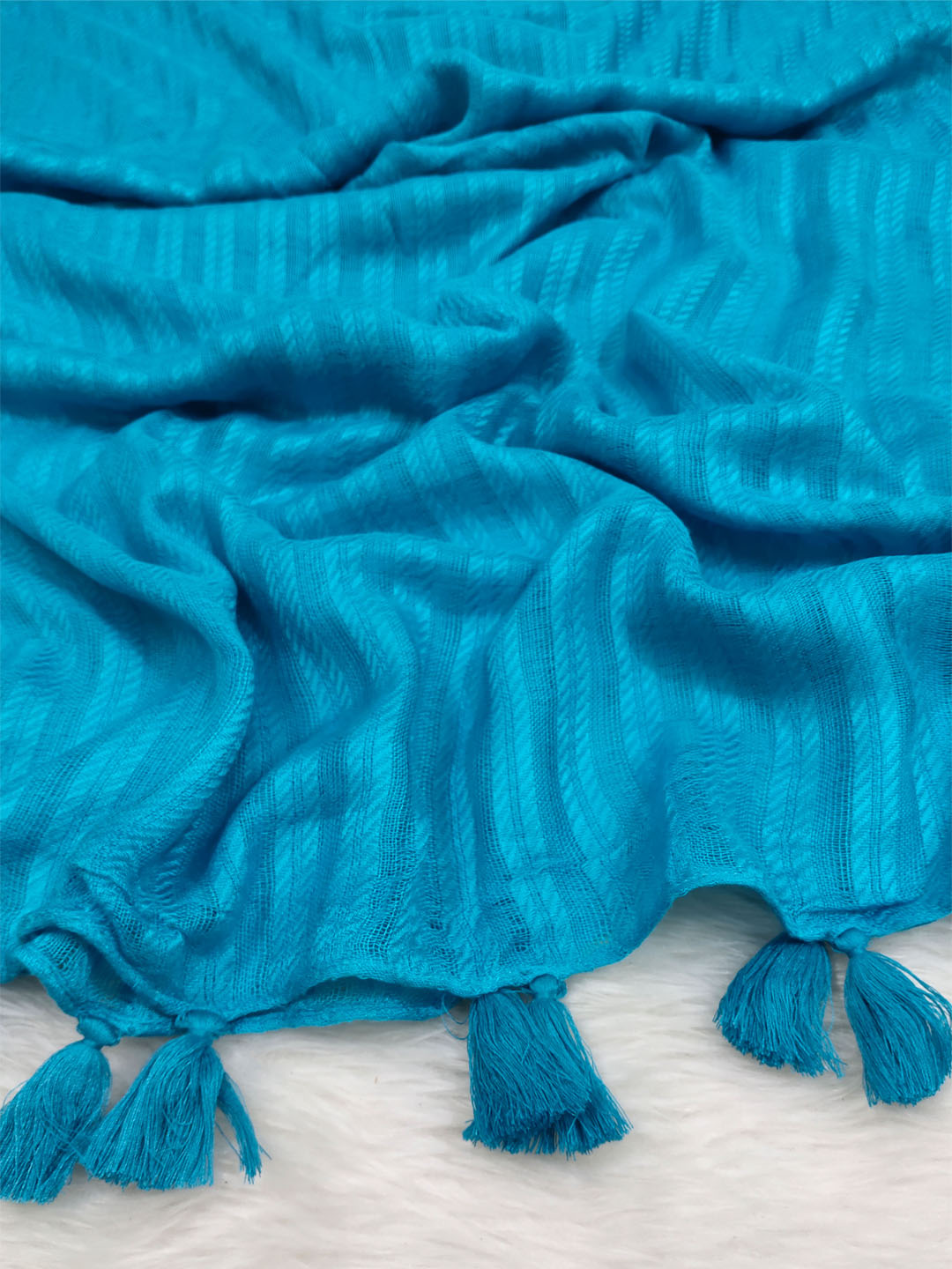 Naira Cotton Viscose Tassel Hijab