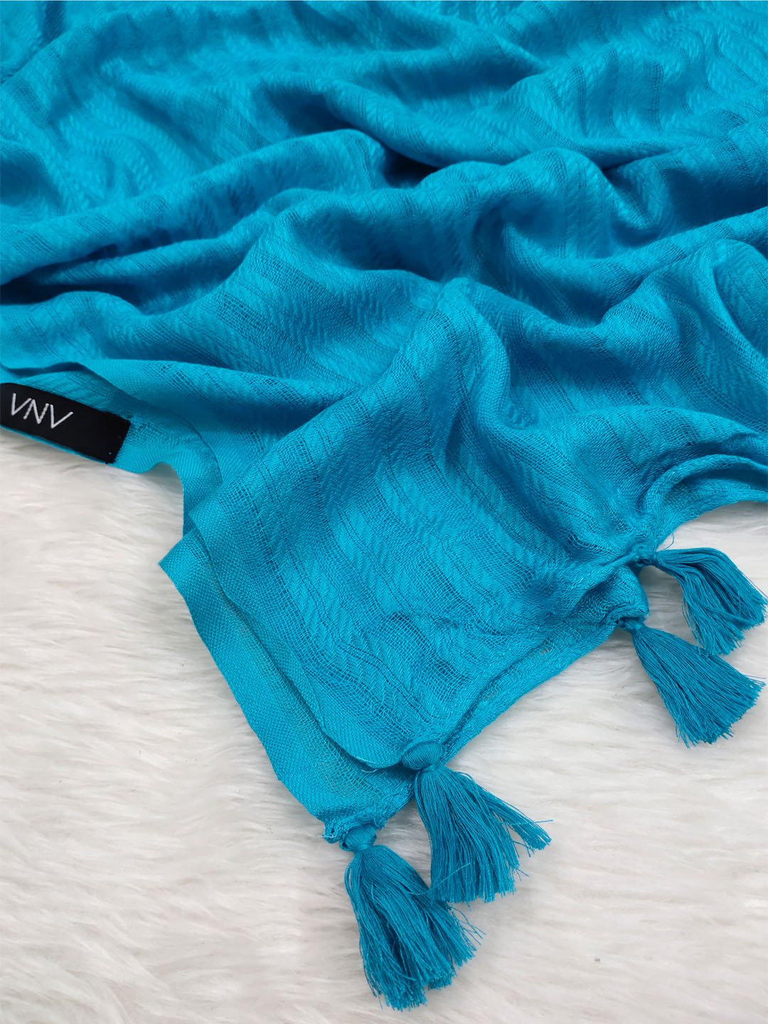 Naira Cotton Viscose Tassel Hijab