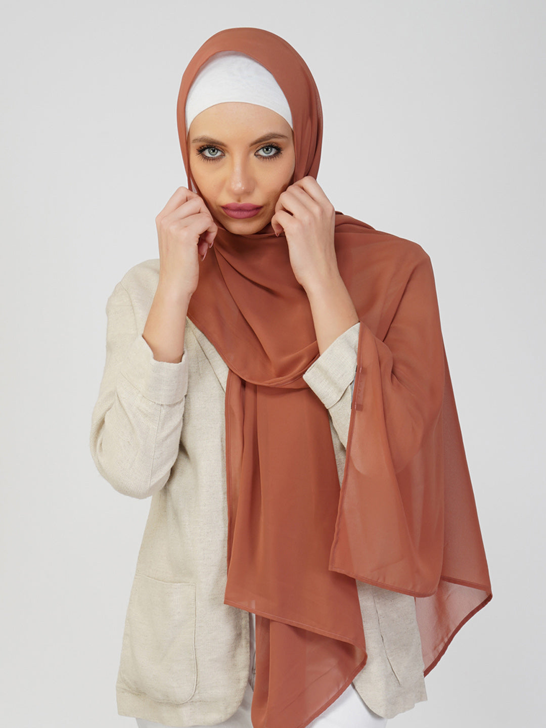Premium Soft Georgette Hijab