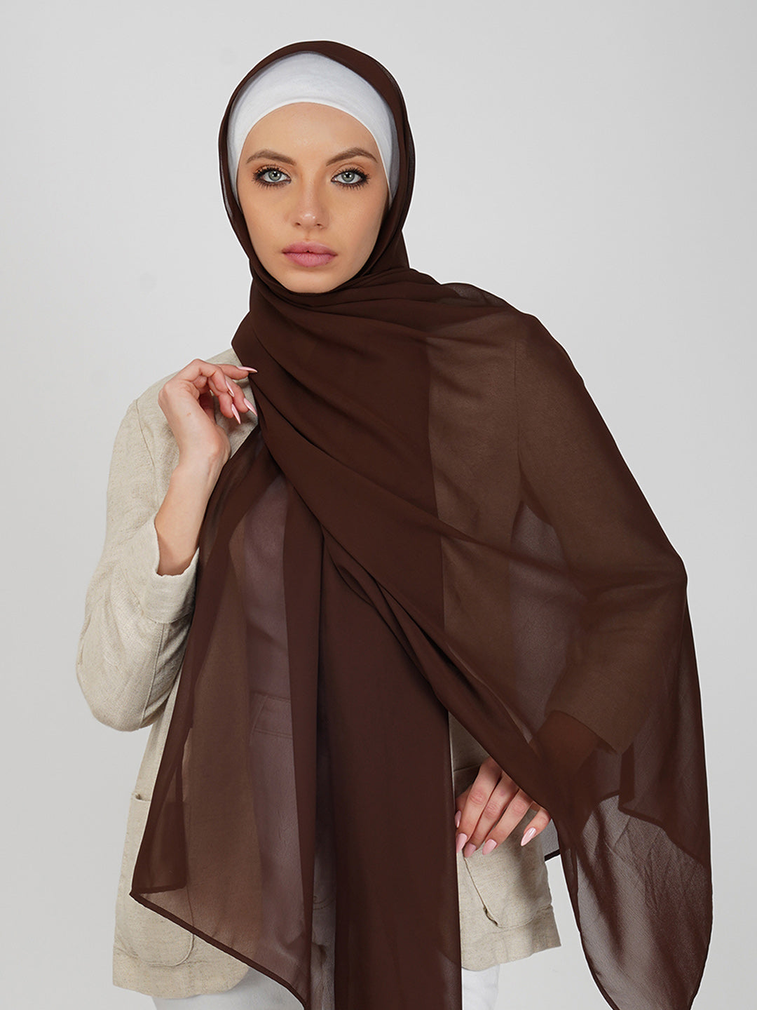 Premium Soft Georgette Hijab