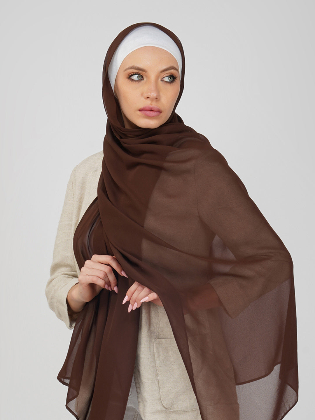 Premium Soft Georgette Hijab