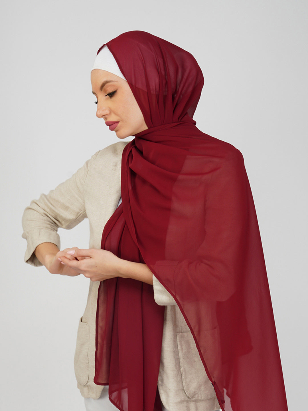 Premium Soft Georgette Hijab