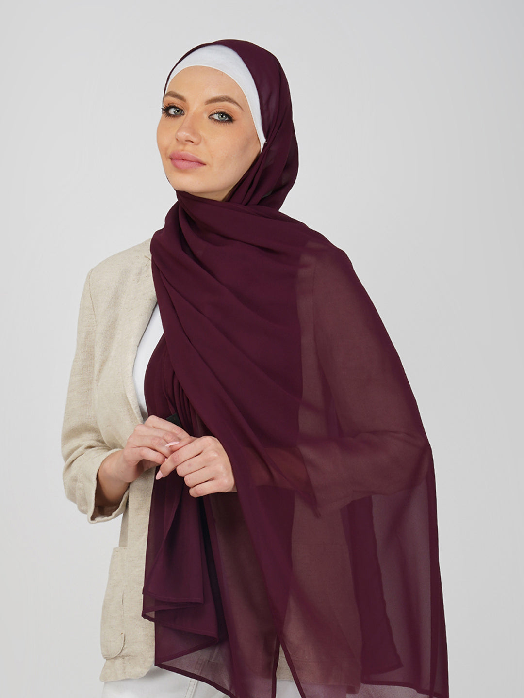 Premium Soft Georgette Hijab