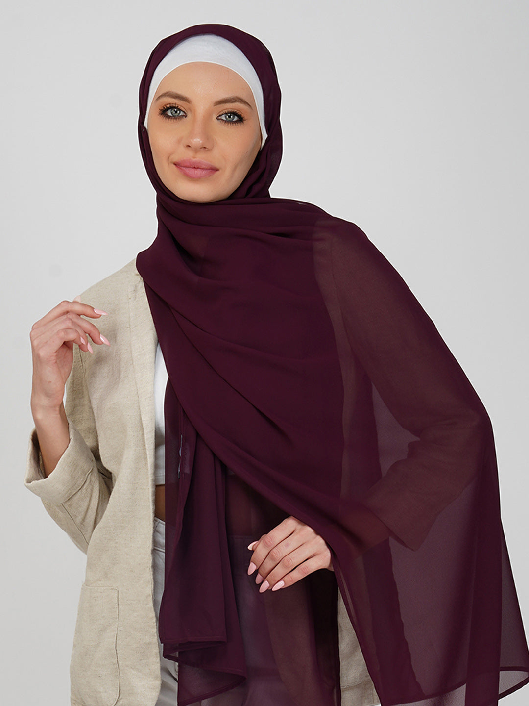 Premium Soft Georgette Hijab