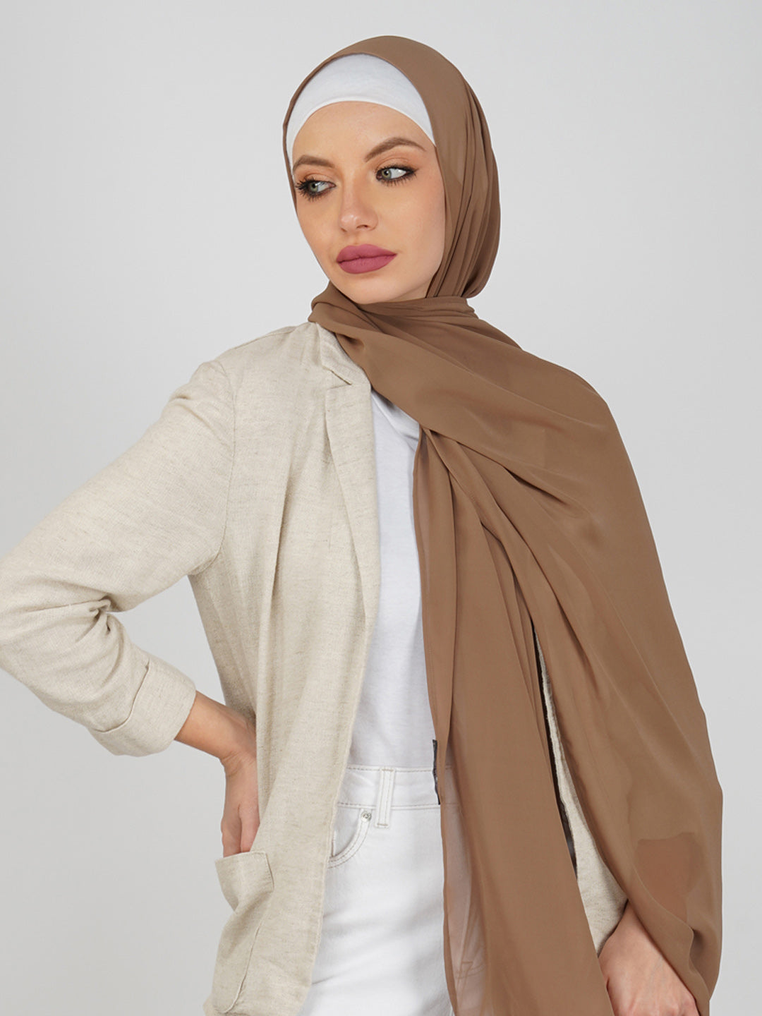 Premium Soft Georgette Hijab