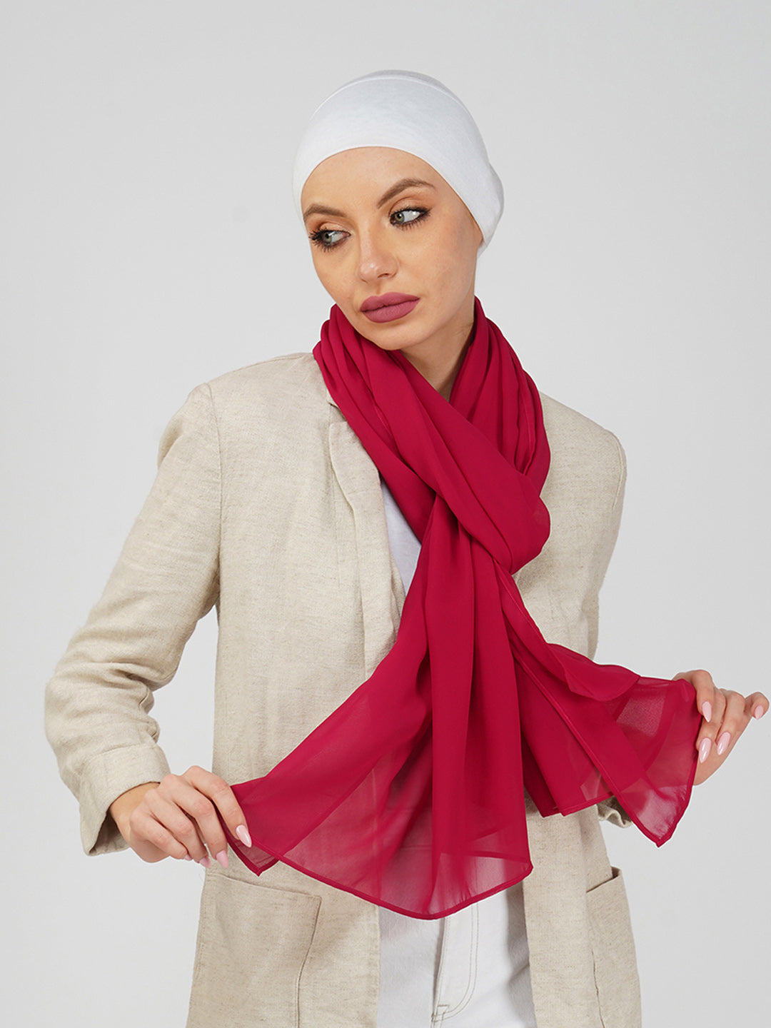 Premium Soft Georgette Hijab