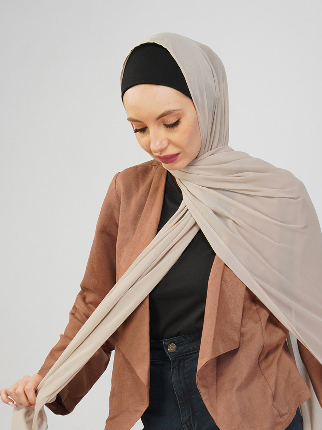 Premium Soft Georgette Hijab