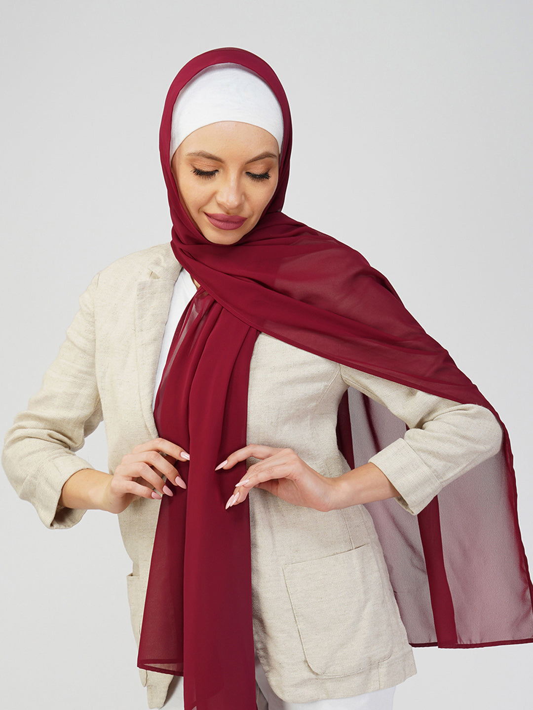 Premium Soft Georgette Hijab