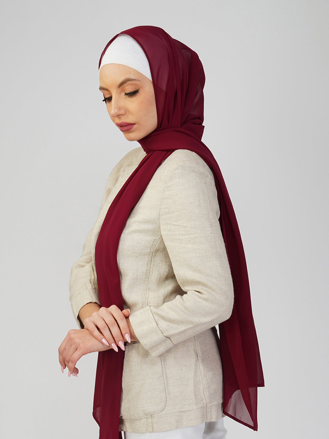 Premium Soft Georgette Hijab