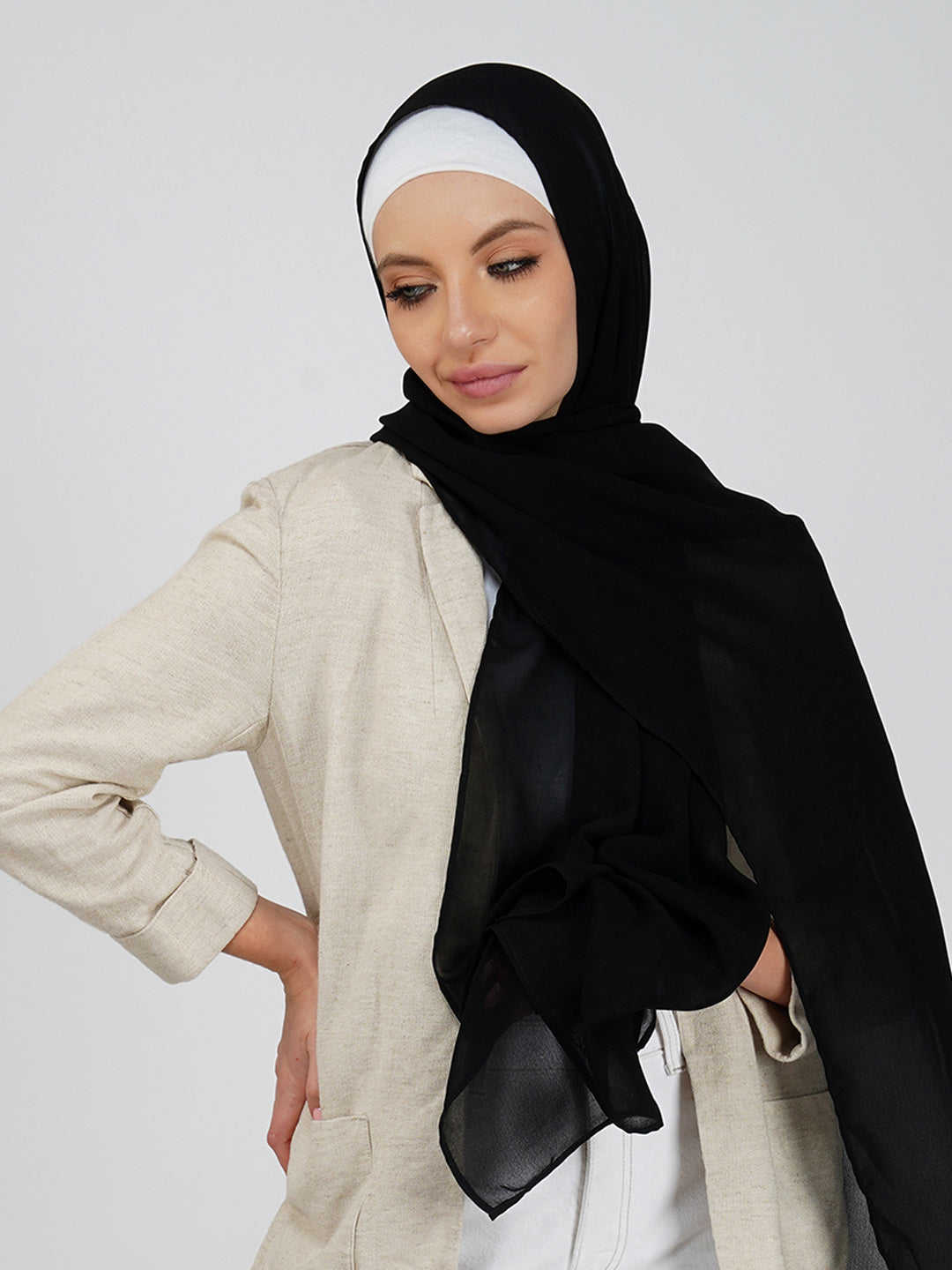 Premium Soft Georgette Hijab
