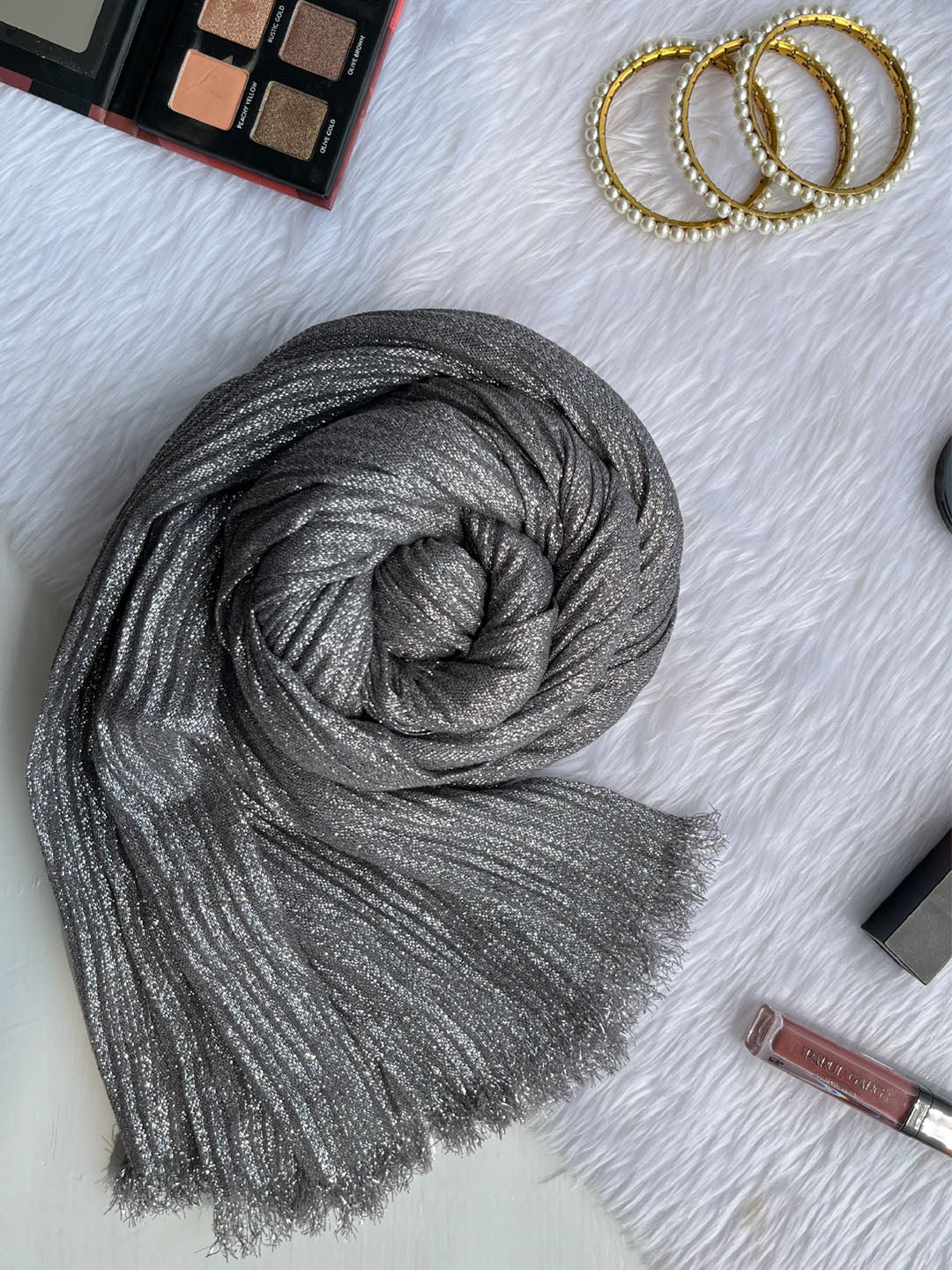 Partywear Shimmer Lurex Hijab