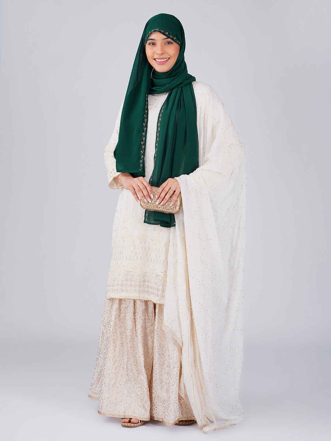 Noor Hijab - Bottle Green