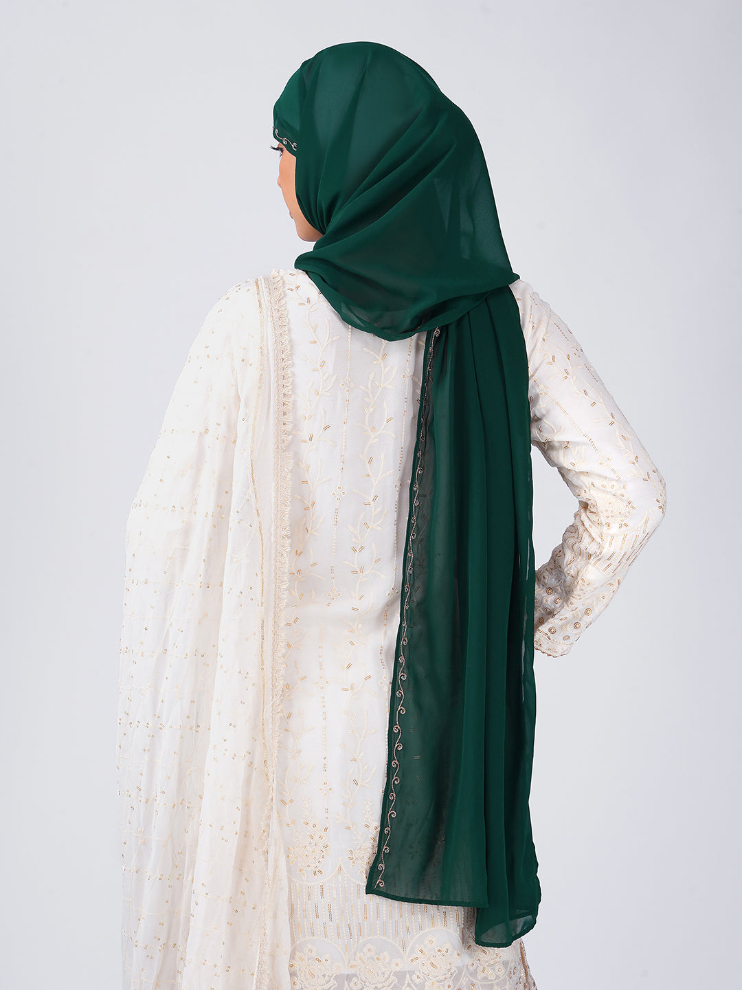 Noor Hijab - Bottle Green