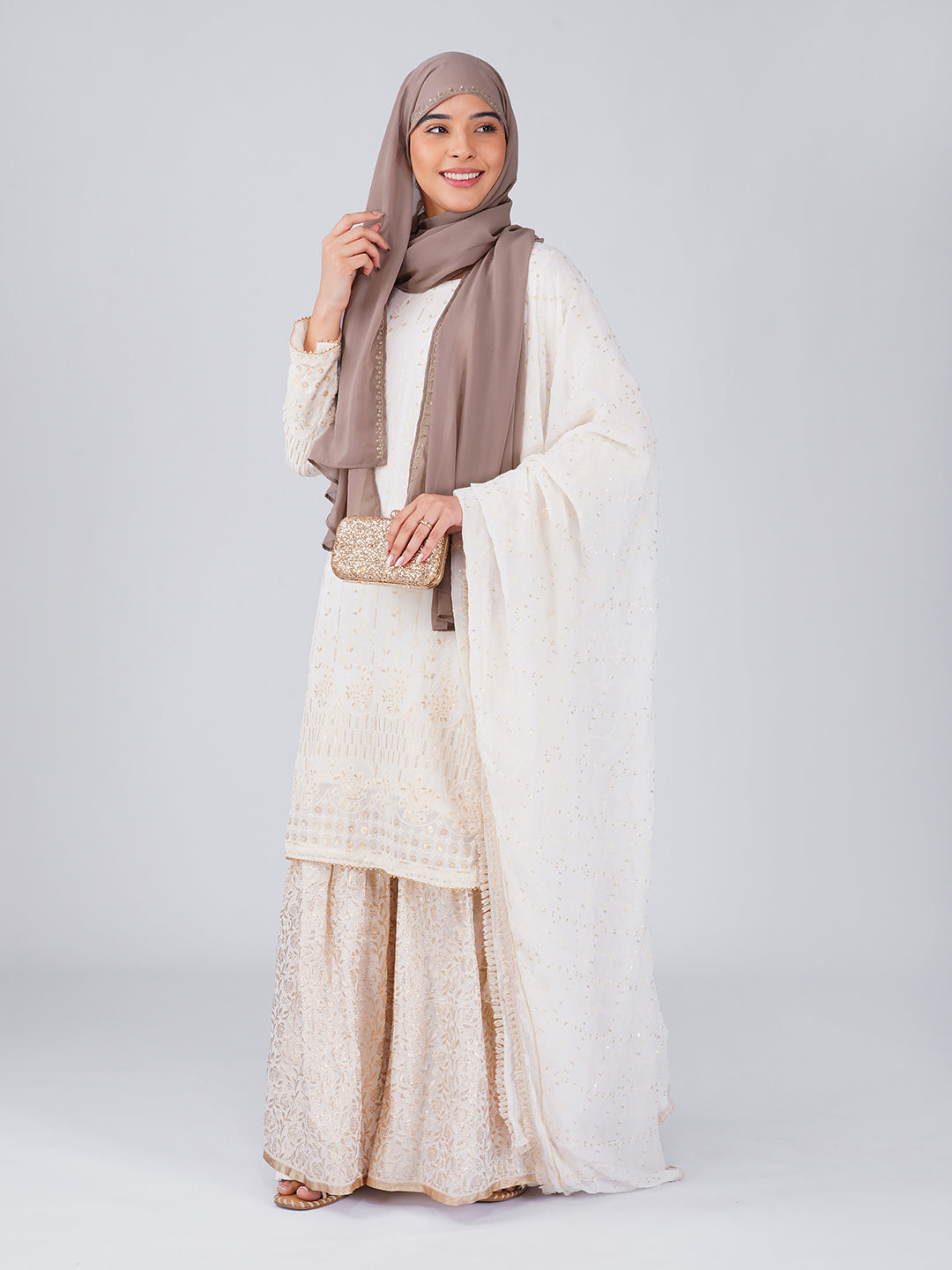 Noor Hijab - Taupe