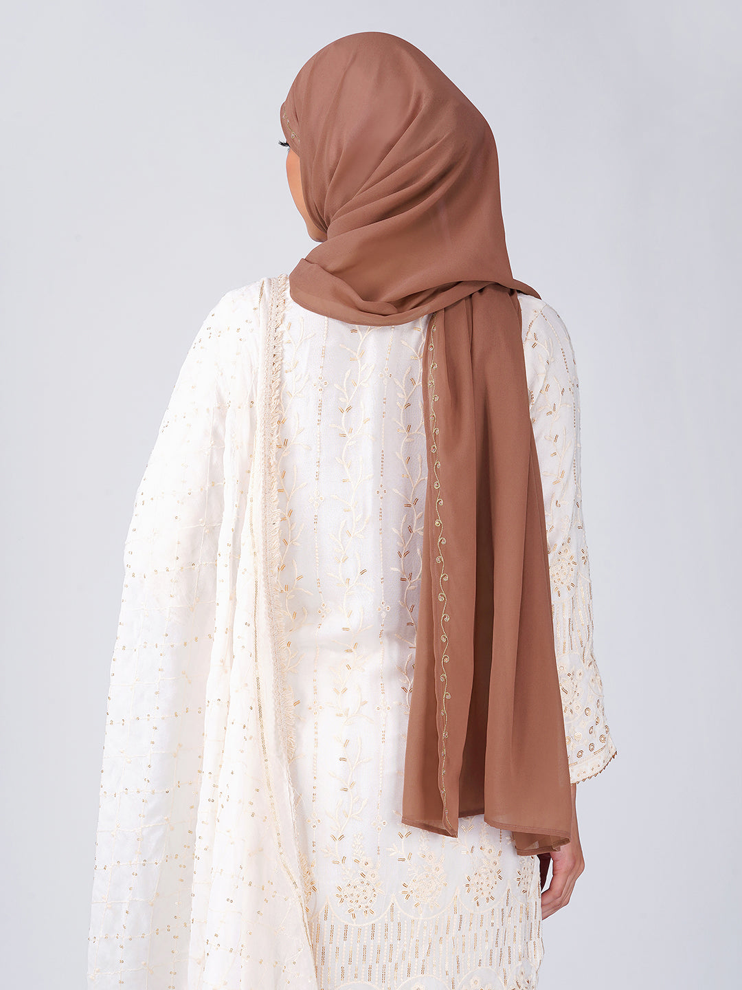 Noor Hijab - Brick Brown