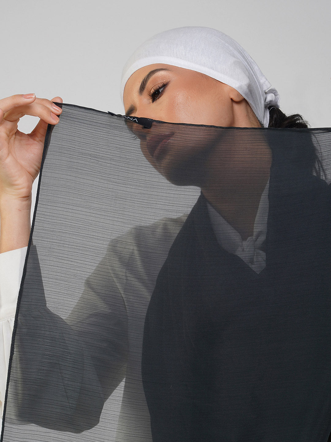 Malika Organza Shimmer Hijab