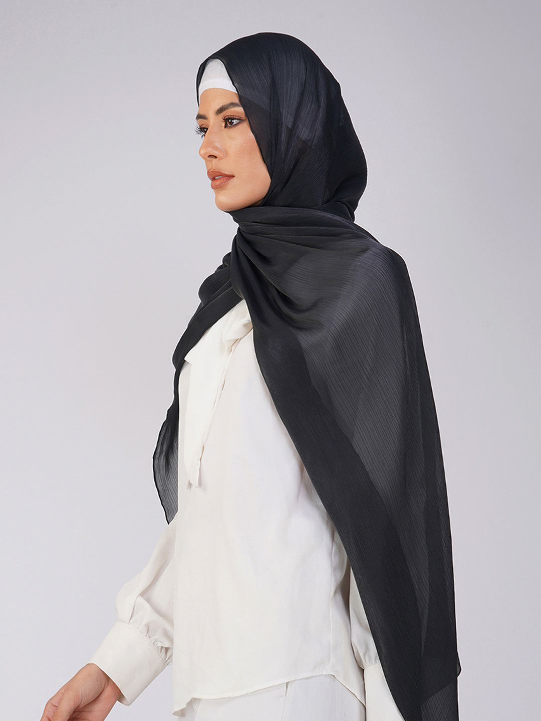 Malika Organza Shimmer Hijab