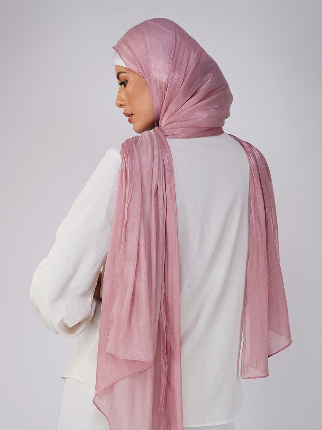 Malika Organza Shimmer Hijab
