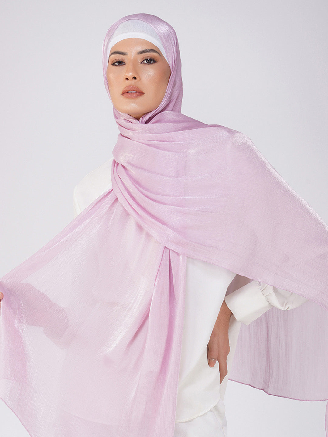 Malika Organza Shimmer Hijab