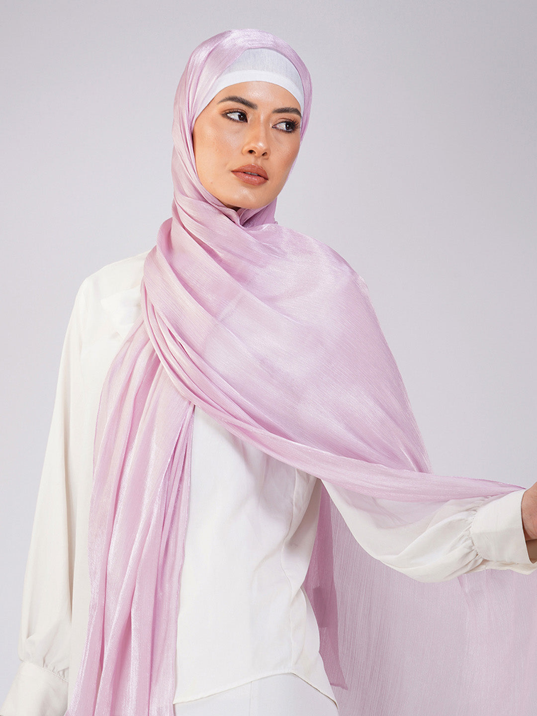 Malika Organza Shimmer Hijab