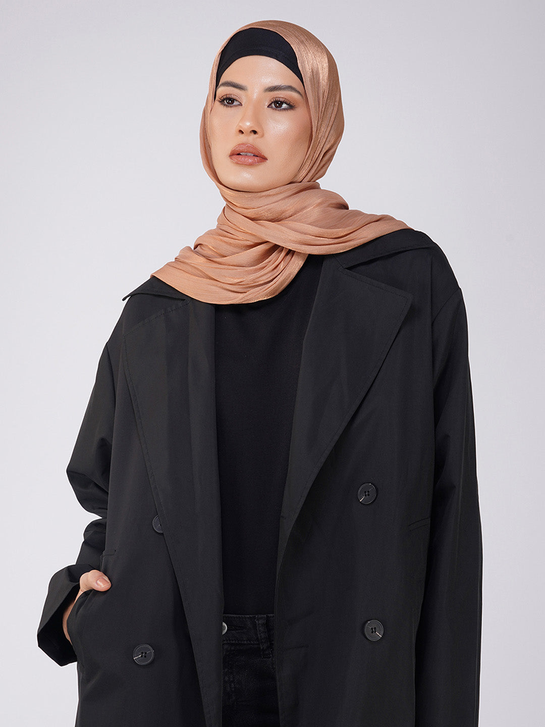 Malika Organza Shimmer Hijab