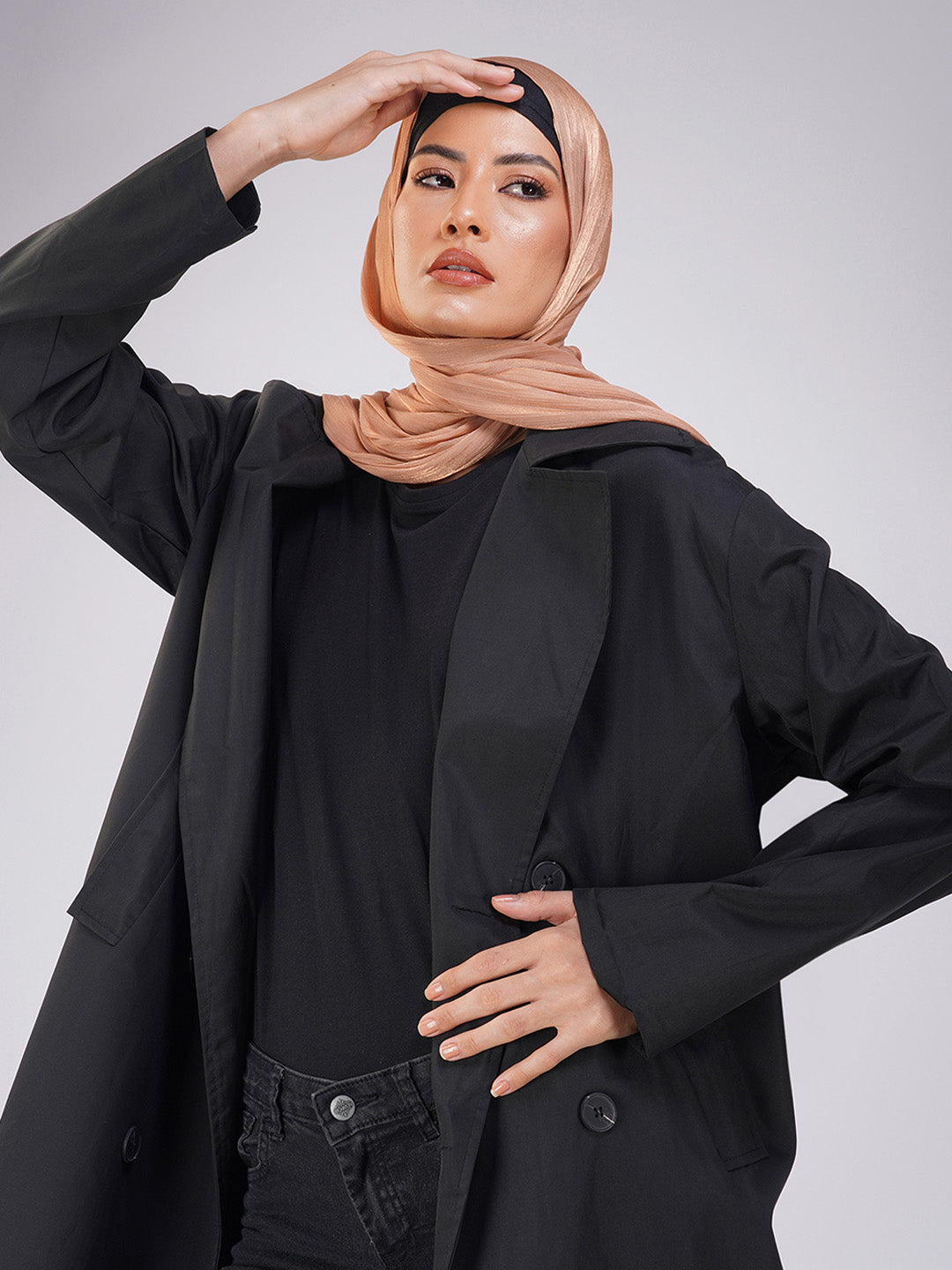 Malika Organza Shimmer Hijab
