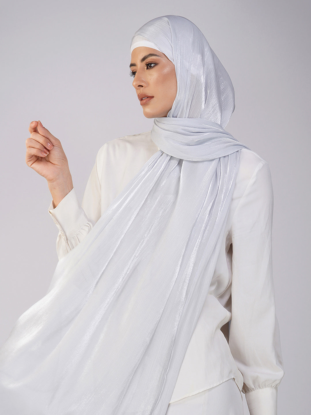 Malika Organza Shimmer Hijab