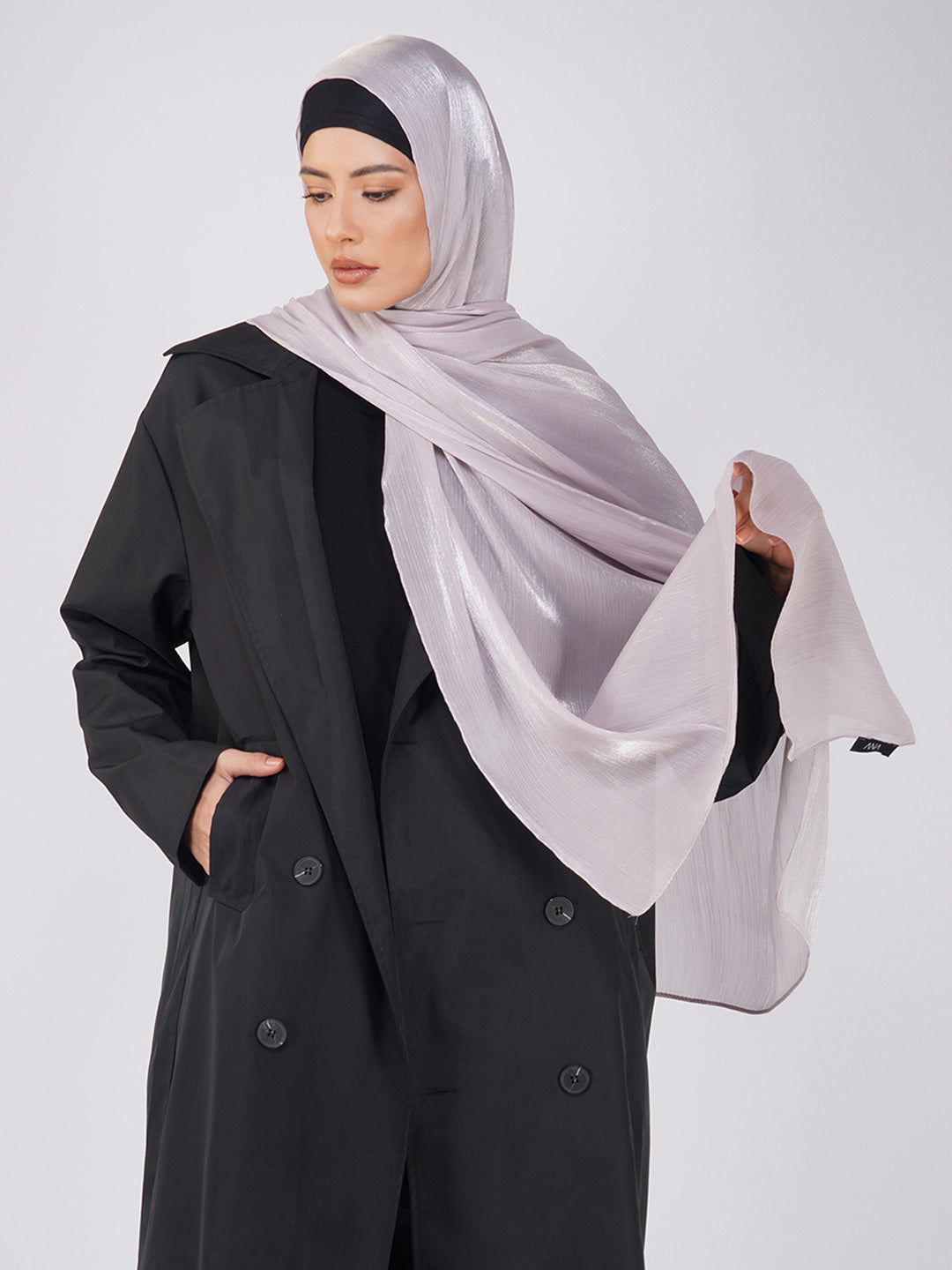 Malika Organza Shimmer Hijab