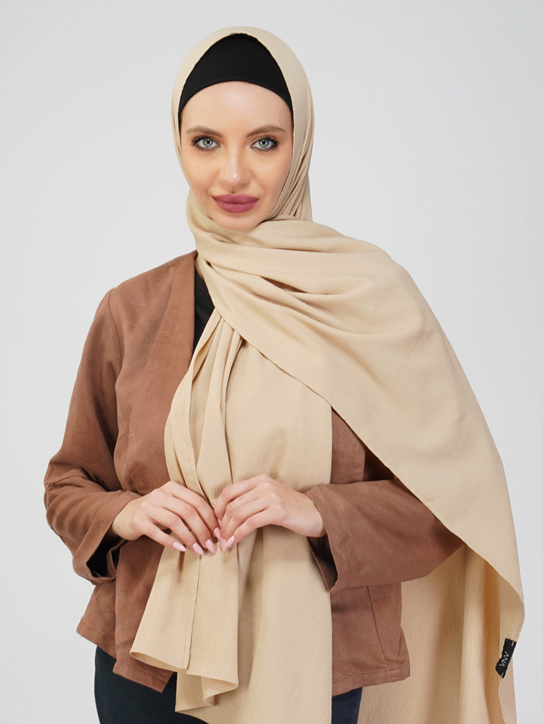 Soft Poly Crinkle Hijab
