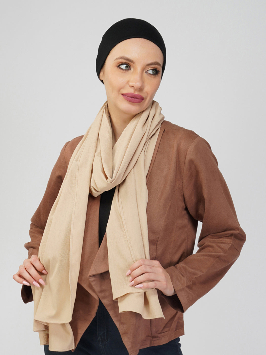 Soft Poly Crinkle Hijab