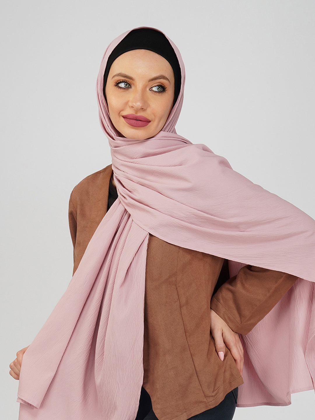 Soft Poly Crinkle Hijab