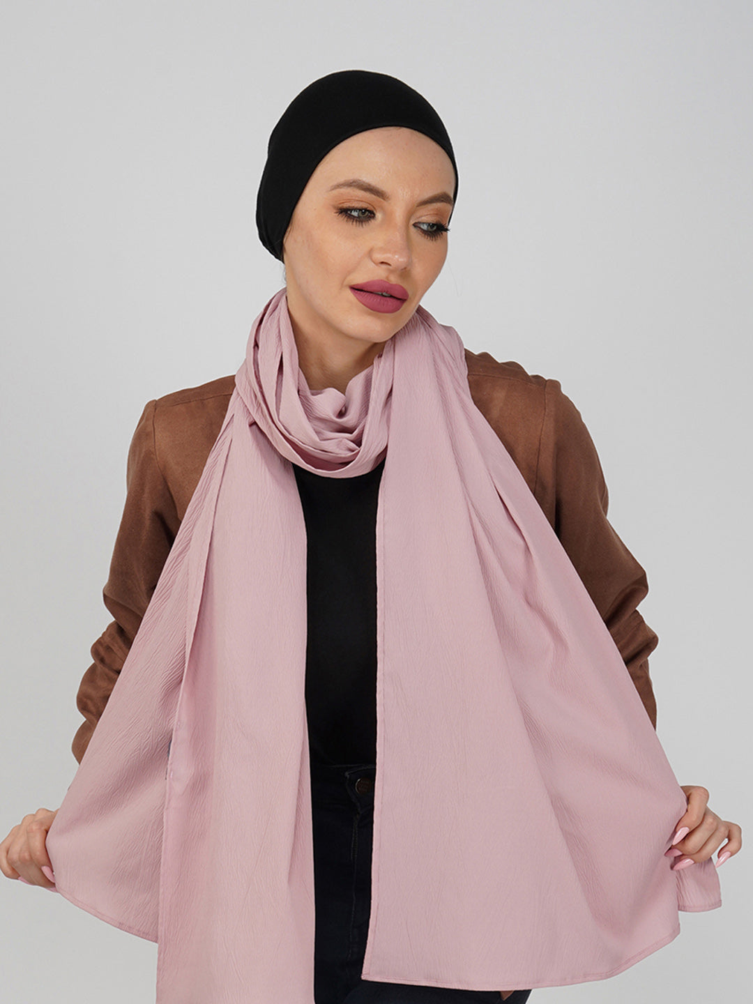 Soft Poly Crinkle Hijab