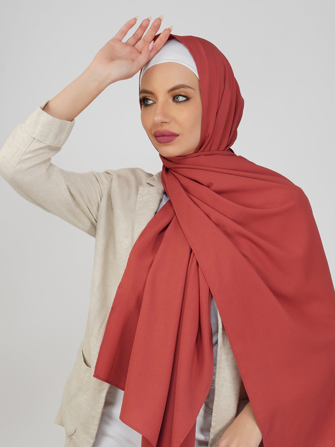 Soft Poly Crinkle Hijab